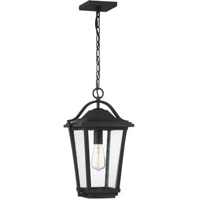 Outdoor Hanging 1 Light Earth Black