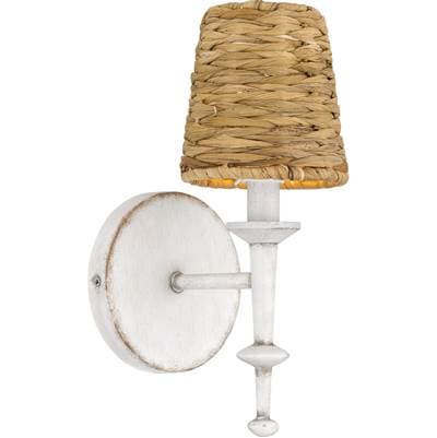 Wall 1 Light Antique White