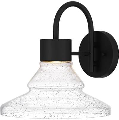 Outdoor led light matte black by Quoizel