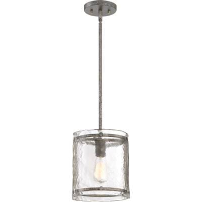 Mini Pendant Mottled Silver