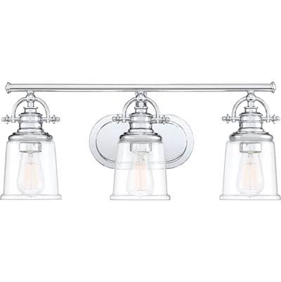 Bath 3 Light Polished Chrome