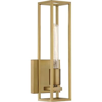 Bath 1 Light Weathered Brass