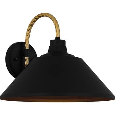 Outdoor 1 Light Matte Black
