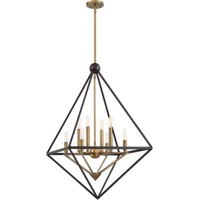 Foyer 8 Light Western Bronze by Quoizel