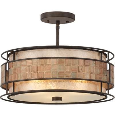 Semi Flush Renaissance Copper