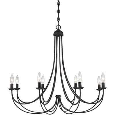 Chandelier Imperial Bronze 8Lt by Quoizel