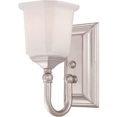 Bath Wall Fixt Brsh Nikl 5''W