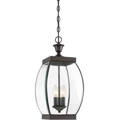 Mini pendant 3 lights medici bronze