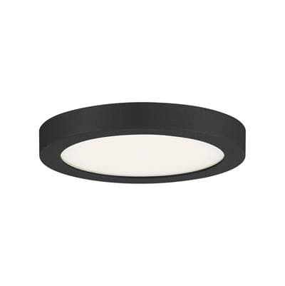 Flush mount led light earth black