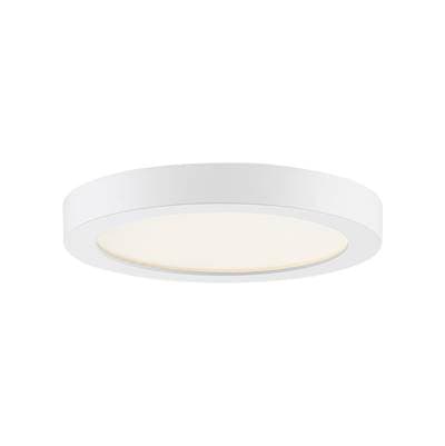 Flush Mount 7.5''D White