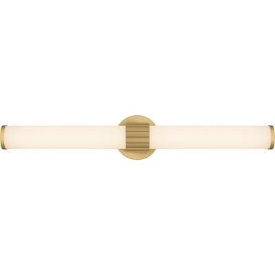 Bath Led Light Aged Brass