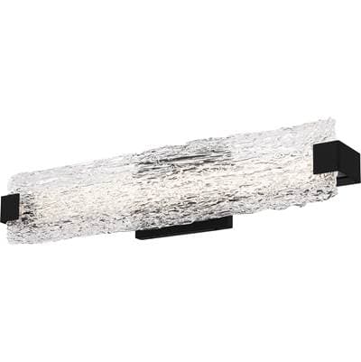 Bath led light matte black