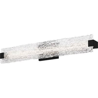Bath led light matte black.