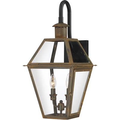 Outdoor Wall 2 Light Industrial Bronze