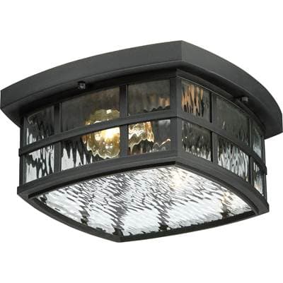 Outdoor Flushmount Mystic Black
