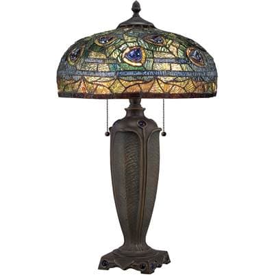 Table Lamp Tiffany 16''D by Quoizel