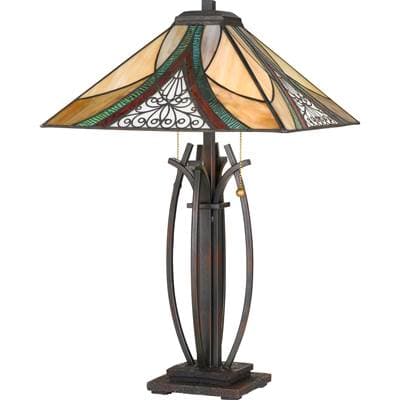 Table Lamp Tiffany 16''Sq