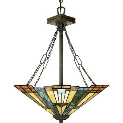 Pendant Tiffany 3L  Vltn Brnz