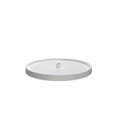 Value Line Polymer Full Circle Lazy Susan Shelf Only (No Hardware)