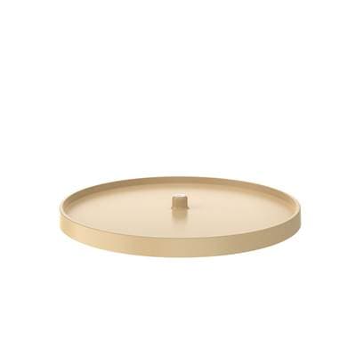 Value Line Polymer Full Circle Lazy Susan Shelf Only (No Hardware)
