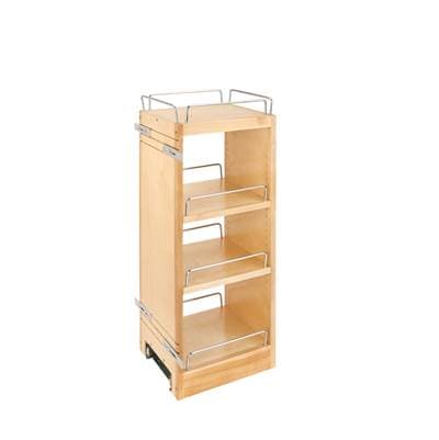 Wood Wall Cabinet Pull Out Organizer for 30'' H Cabinets w/BB Soft Close