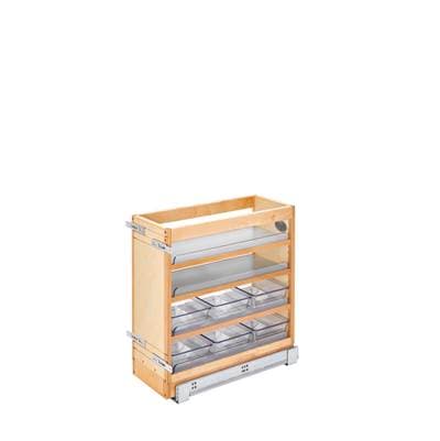 Wood Vanity Pull Out Organizer w/Soft Close by Rev-A-Shelf