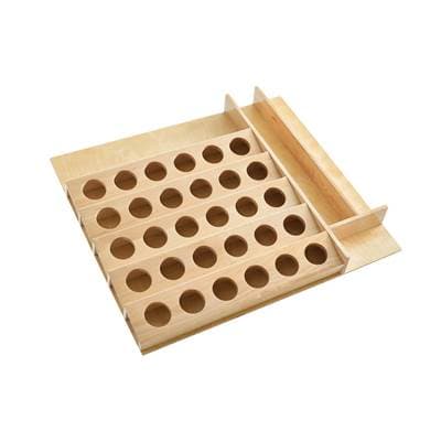 Wood K-Cup Cabinet Drawer Insert Organizer