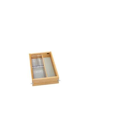 Wood Vanity Cabinet Replacement Drawer System (No Slides) by Rev-A-Shelf