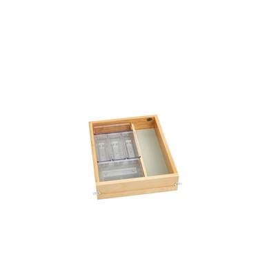 Wood Vanity Cabinet Replacement Drawer System (No Slides) by Rev-A-Shelf