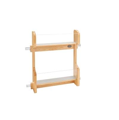 Wood Vanity Cabinet Door Storage Rack