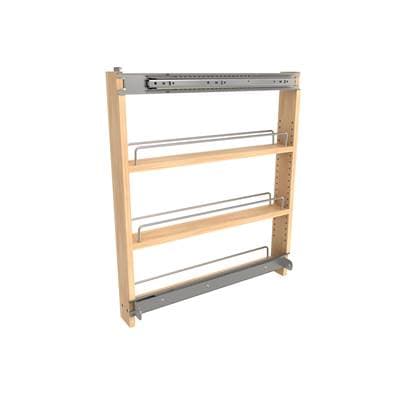 Wood Base Cabinet Pull Out Organizer Accessory for 448 series