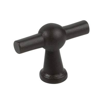 Garda, T Knob, Black Bronze, 2.11 inch by Schaub And Company