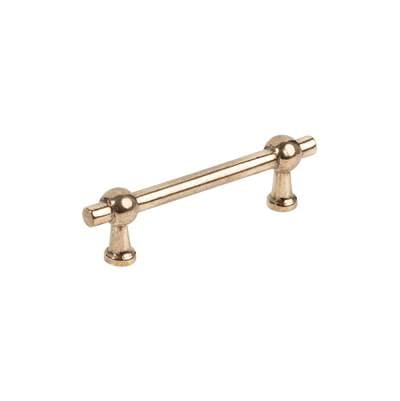 Garda Cabinet Pull, Natural Bronze, 4 inch cc