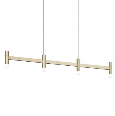 4-Light Linear Pendant w/20'' Cord/Cable by Sonneman