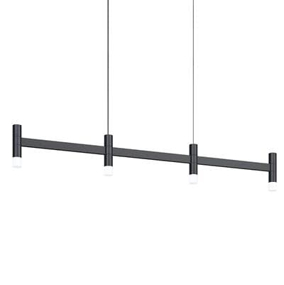 4-Light Linear Pendant w/20'' Cord/Cable