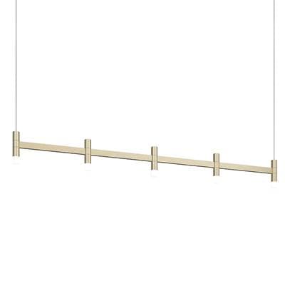 5-Light Linear Pendant w/20'' Cord/Cable