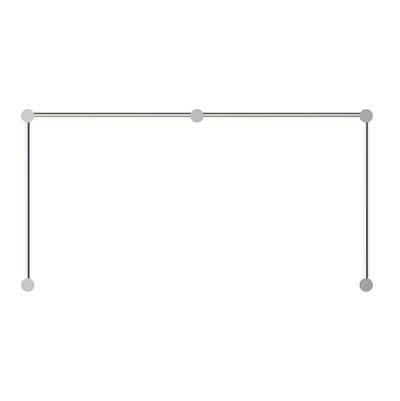 24'' Double N LED Wall Bar