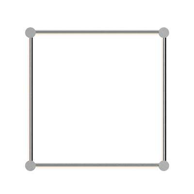 24'' Square LED Wall Bar