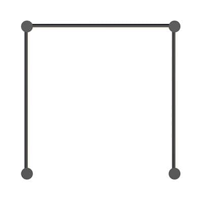 24'' Single N LED Wall Bar by Sonneman