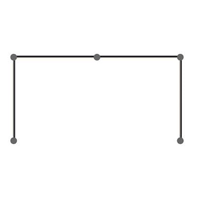 24'' Double N LED Wall Bar