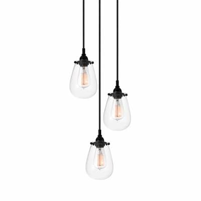 3-Light Pendant by Sonneman