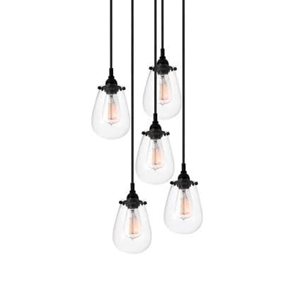 5-Light Pendant by Sonneman
