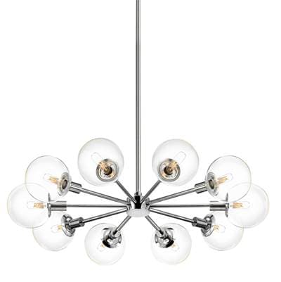 10-Light Radial Pendant by Sonneman