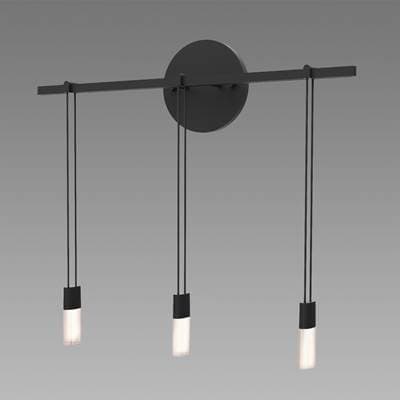18'' Even Bar Sconce with Crystal Chiclet Luminaires