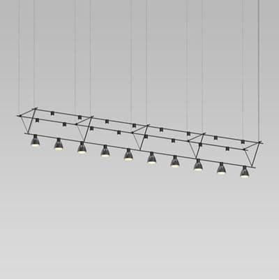 14'' Triangle Truss w/ Power Precise Direct Mnt Cyls w/Bell Reflectors + Power Precise Direct Mnt Cyl