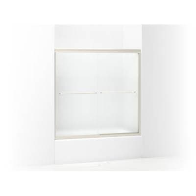 FinesseE Frameless sliding bath door 54-5/8''-59-5/8'' W x 57-3/4'' H by Sterling Plumbing