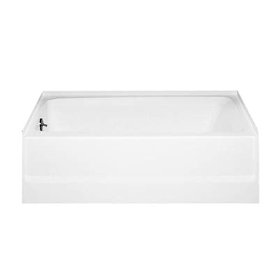 BT-3060L/R 30 x 60 Veritek Alcove Bathtub with Right Hand Drain in Bisque by Swan