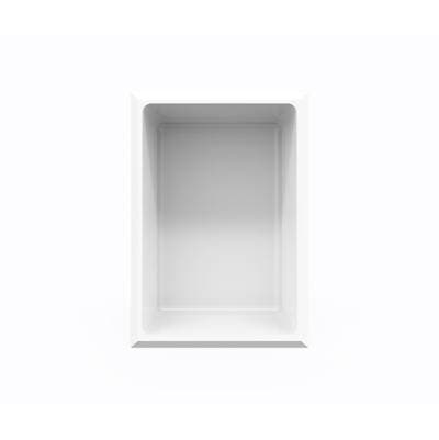 AS-1075 Recessed Shelf in White (Express Program)