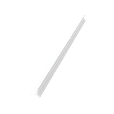96 in. Corner Trim Kit with PVC Top in White (Express Program)