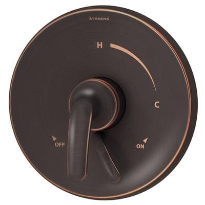 Elm Shower Valve Trim in Seasoned Bronze (Valve Not Included)